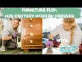 | DIY FB Marketplace Flip | FLIPPING A MIDCENTURY MODERN DRESSER | FURNITURE FLIPPING TEACHER |