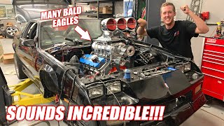 TOAST IS ALIVE! Firing Up Our 10.3L Supercharged BIG BLOCK For the First Time! *MAXIMUM FREEDOM*