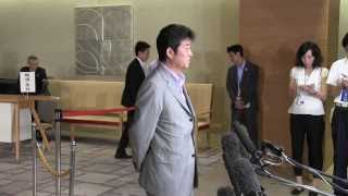 2013.7.30 大阪維新の会 松井幹事長ぶら下がり取材