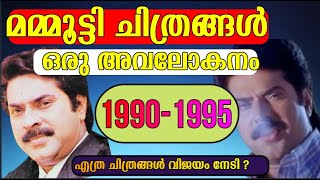 Mammootty Films I 1990-1995 I A complete box office analysis I Mega star Mammootty I The King I