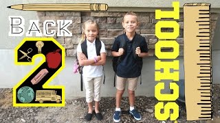 📚🏫KIDS FIRST DAY BACK TO SCHOOL📏📝 | 2ND AND 3RD GRADE | ELEMENTARY | DYCHES FAM