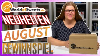 Neuheiten Box August 2024 │ World of Sweets Unboxing + Gewinnspiel