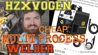 hzxvogen multi process 3 in 1 welder welding machine tested reviewed compared to Chicago electric