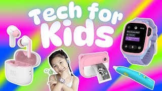 CES 2025 Kids Tech myFirst Fone S4 Smart Watch Instant Camera 50 CareBuds Kids true wireless earbuds