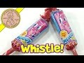 Chupa Chups Melody Pops Candy Whistle Strawberry Lollipop