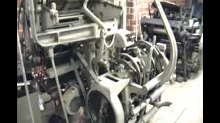 Intertype Model C4 — Casting Lines