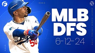 MLB DFS Picks & Strategy for DraftKings & FanDuel (6/12/24)