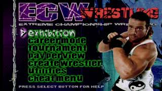 ECW Hardcore Revolution -- Gameplay (PS1)