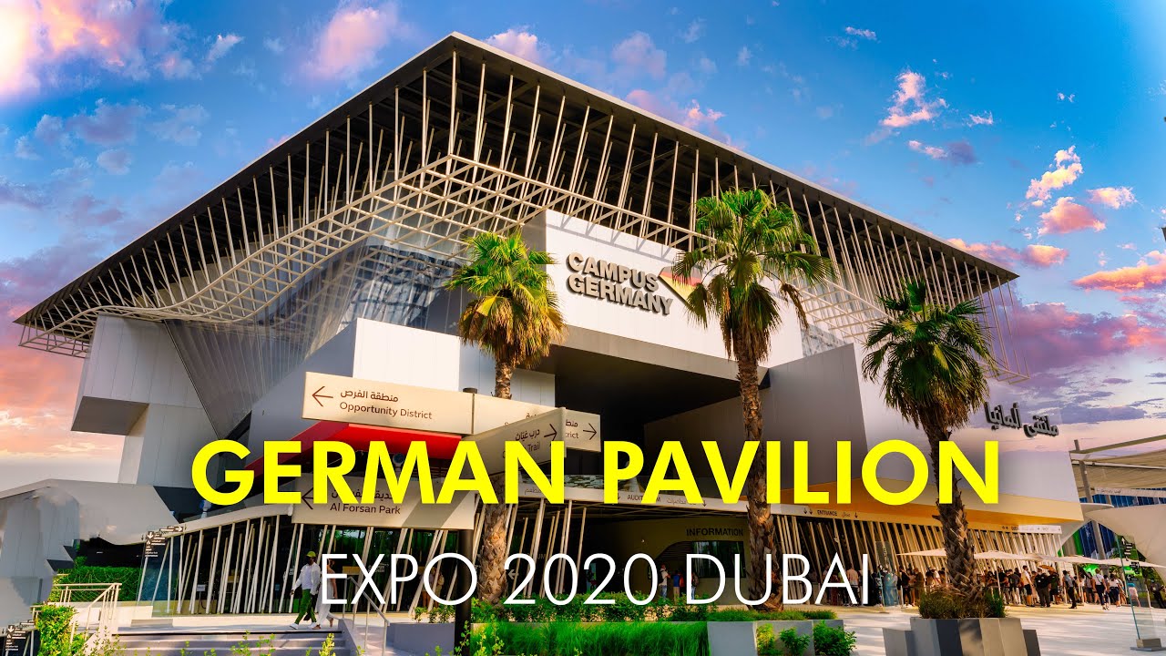 Germany Pavilion Expo 2020 Dubai | Campus Germany - YouTube