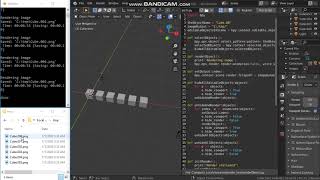 Blender python - multi object render