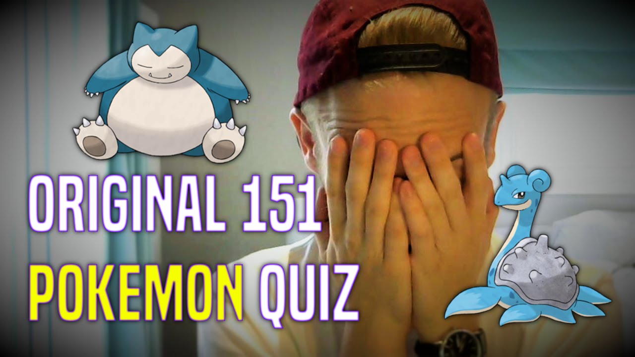 THE ORIGINAL 151 POKEMON QUIZ CHALLENGE!! - YouTube