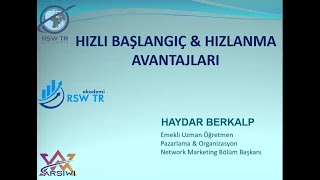 HIZLI BAŞLANGIÇ ve HIZLANMA AVANTAJLARI