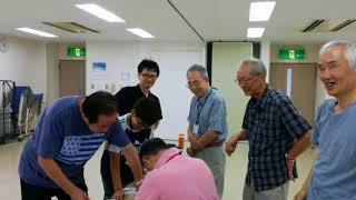 夏休み子供科学教室ペーパーロボットを作ろう