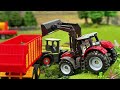 siku farming jobs on the farm 1 87 tractors stop motion agri john deere jcb massey