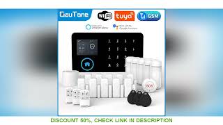 GauTone PG103 Alarm System for Home Burglar Security 433MHz WiFi GSM Alarm Wireless Tuya Smart House