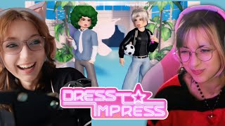 Susu and Vani play Dress to Impress! (Roblox)