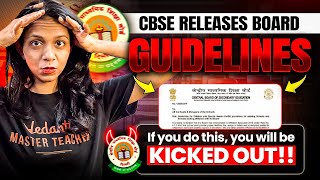 CBSE Releases Board Guidelines !!!😱😱 Watch This To Not Get Kicked Out Of Exam Hall 😰