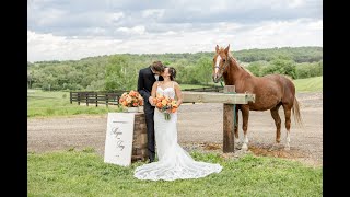 Charming Countryside Wedding Inspiration with Tuscan Influences at Creekside Ranch in Tomah, WI