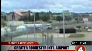 Video from blast at Rochester Airport