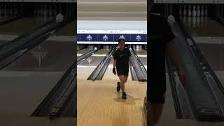 激強ソリッドで端っこのスペアを取るの練習 #bowling #ボウリング投球動画 #ボウリング練習