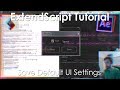 Adobe Scripting Tutorial: Save Default UI Settings