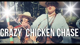 Flintlock Round Ball Pulling AND The Great Longbow Chicken Chase