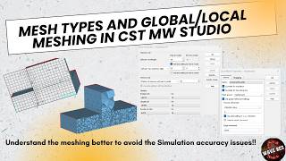 CST Studio Suite Basics for Beginners-Why Simulation take lot of tme or inaccurate (Meshing)