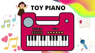 TOY PIANO (WAYNE JONES) No Copyright Children's Music | ERIKA CALARANAN