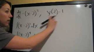 Initial Value Problem Example 2 (KristaKingMath)