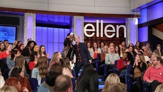 Ellen Finds Real People in Her Audience