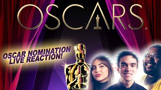 Oscar Nomination LIVE Reaction! - First Cut LIVE