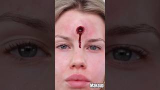 أخطر خدع مكياج سينمائي رائع جدآ #shortvideo #shorts #short #subscribe #funny #makeup #ytshorts #fyp