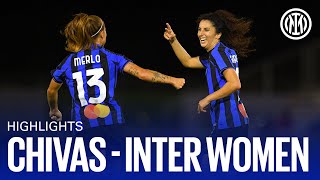 INTER 3-2 CHIVAS a.p. | INTER WOMEN US TOUR | Highlights 📹⚫🔵