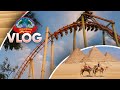 We Went to Egypt's Largest Theme Park Next to the PYRAMIDS! Coastin' the Desert Ep. 17