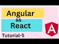 Angular and React | Similarities between Angular and React | Interview questions