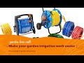 Garden hose reel to make your garden irrigation work easier//ORIENTFLEX