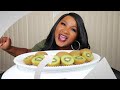 kiwi mukbang challenge 6 kiwi in 10 minutes fruit challenge