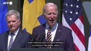 Nato, Biden: \