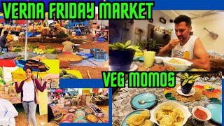 Verna Friday Market In South Goa || Veg Momo's