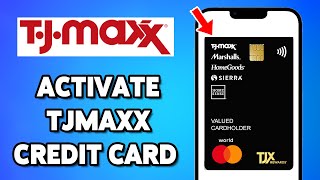 How To Activate TJMaxx Credit Card 2024 | TJMaxx Card Online Activation Tutorial