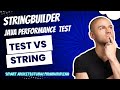 StringBuilder Java Performance Test vs String