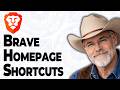 How to Change Homepage Shortcuts in Brave Browser (2026)
