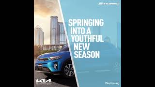 It’s almost Spring! A time to go out and witness a greener day and #PlayItYoung with #KiaStonic!