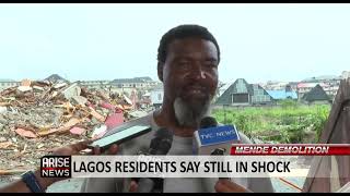 MENDE DEMOLITION: LAGOS RESIDENTS SAYS STILL IN SHOCK