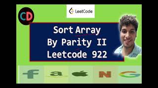 Sort Array By Parity II | Leetcode 922 | Live coding session 💯💯💯