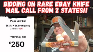 Bidding on Rare eBay Knife + Mail Call from 2 States!