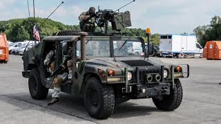 Humvee on patrol