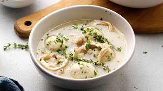 Keto Chicken and Dumplings [Low-Carb Comfort Food]