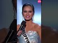 janine tugonon 1st runner up miss universe 2012 question and answer shorts