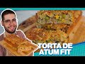 TORTA SALGADA DE ATUM SAUDÁVEL | MASSA SEM FARINHA DE TRIGO